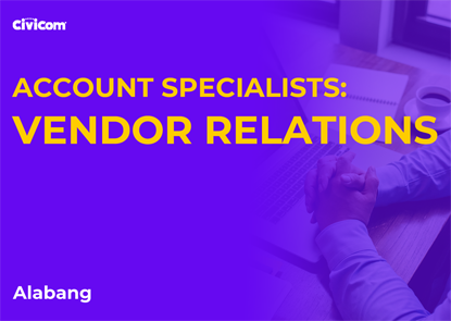 Account Specialists: Vendor Relations for our US-based client | Alabang BPO