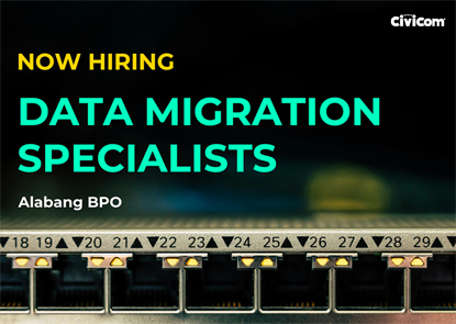 Data Migration Specialists – Alabang BPO