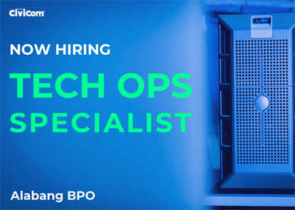 Tech Ops Specialist | Alabang BPO